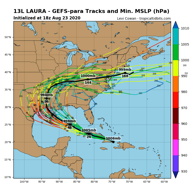 New Orleans hits 2 hurricanes in a very short time mkweather