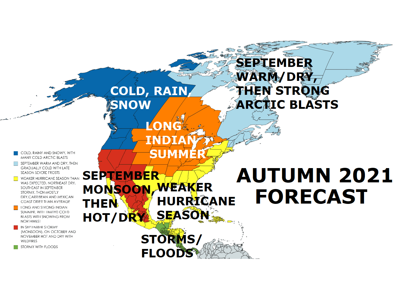 AccuWeather's 2021-2022 US winter forecast