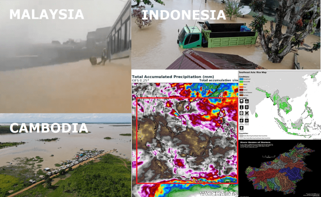 Malaysia flood map